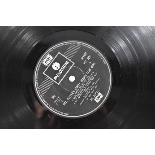 377 - A collection of Beatles vinyl LPs comprising of Magical Mystery Tour, White Album, With the Beatles,... 