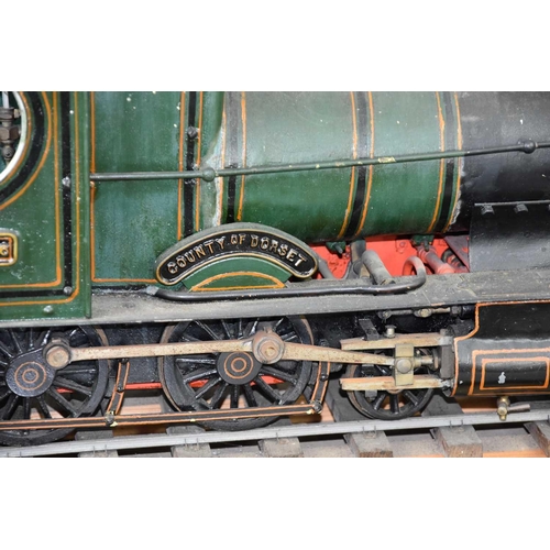 379 - Trains: a 5 inch gauge live steam model of a Great Western 