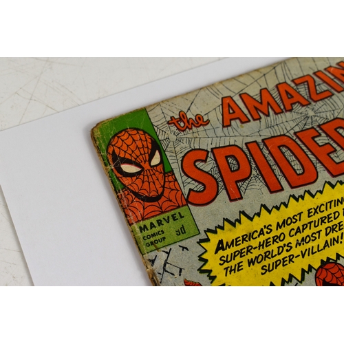 265 - Marvel Comics: The Amazing Spiderman No3 / #3, introducing Dr Octopus, 9d copy.