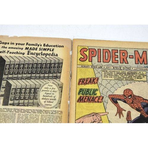 267 - Marvel Comics: The Amazing Spiderman #1 / No.1, 9d copy, published 1962.