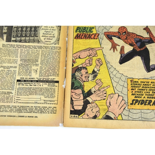 267 - Marvel Comics: The Amazing Spiderman #1 / No.1, 9d copy, published 1962.