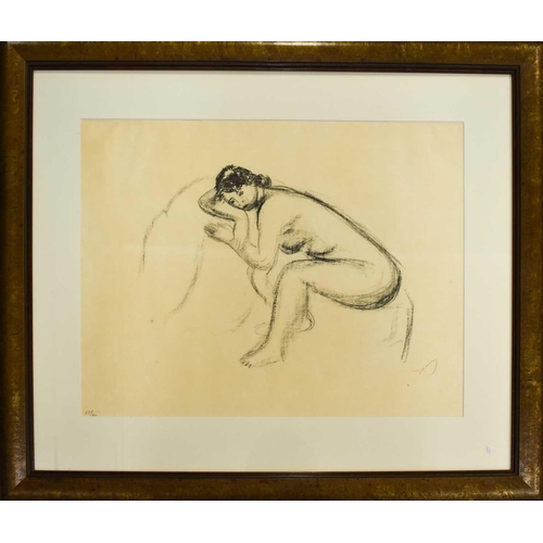 43 - André Derain (French 1880-1954) seated lady, lithograph, signed in pencil.