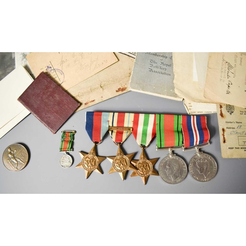 487 - A WWII medal group to George Ernest Till, 790248, 22nd Field Regiment comprising of an Africa Star w... 