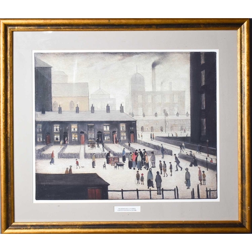 50 - LS Lowry, limited edition print, titled The Removal, no. 216/1000, 53 by 43cm.