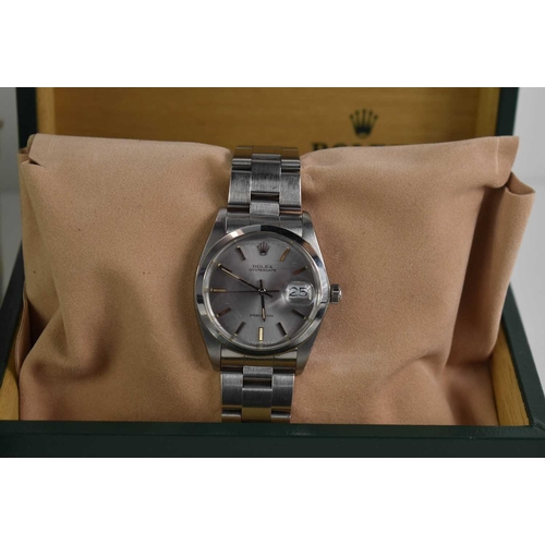 373 - A Rolex stainless steel Oysterdate Precision gentlemans wristwatch, purchased 6/6/1990, 30mm dial, w... 