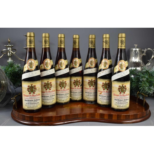 12 - Seven bottles of Weingut Dr Alex Senfter Niersteiner Oelberg, Trokenbeerenauslefe, Rheinhessen, 1976... 