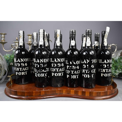 28 - Twelve bottles of Vilanova Vintage Port, Portugal, 1994, 75cl.