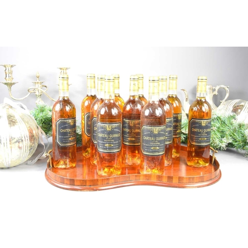 31 - Eleven bottles of Chateau Guiraud, 1er Cru Sauternes, 1996, 750ml.