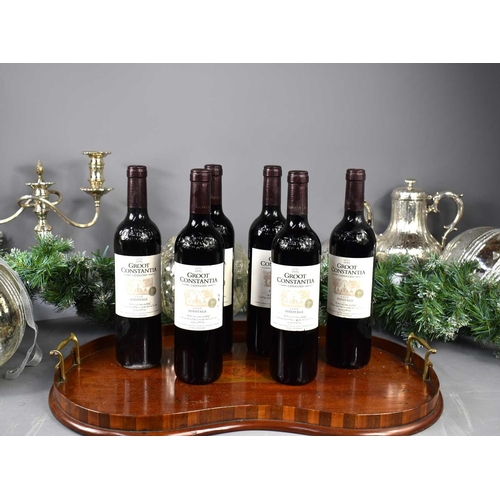 36 - Six bottles of Groot Constantia, Pinotage 2006 red wine, South Africa, 750ml