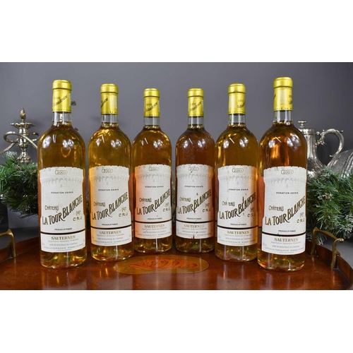 67 - Six bottles of Chateau La Tour Blanche, Premier Cru, Sauterne, France, 2001, 75cl.