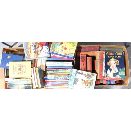 420 - A large group of Children's and other collectable books to include Rupert annuals, Harry Potter, The... 