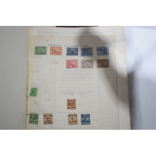 261 - A group of cigarette card albums and stamps to include Our South African National Parks, Famous Work... 