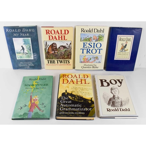 204 - A collection of six Roald Dahl first editions comprising 'Esio Trot', 'The Twits', 'The Vicar of Nib... 