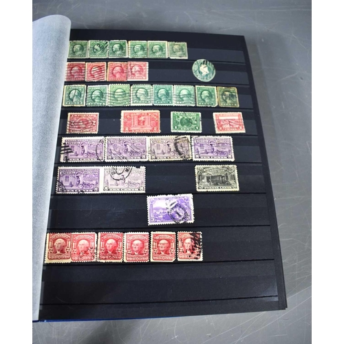 335 - A collection of USA stamps, dating from 19th century and later, Definitives and Commemoratives, most... 