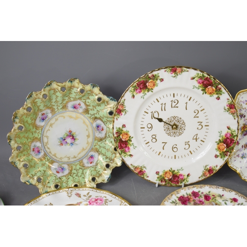 109a - A group of collectable ceramics to include Royal Albert 