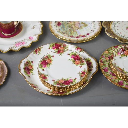 109a - A group of collectable ceramics to include Royal Albert 