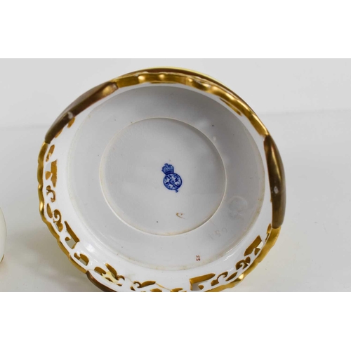 197 - A group of Royal Worcester to include three aesthetic movement vases, and one Chinoiserie example wi... 