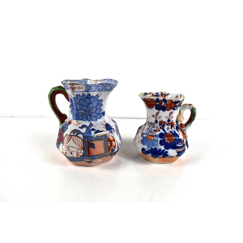 36 - A Doulton Lambeth Slater jug and bud vase A/F, a William Ault vase designed by Christopher Dresser A... 