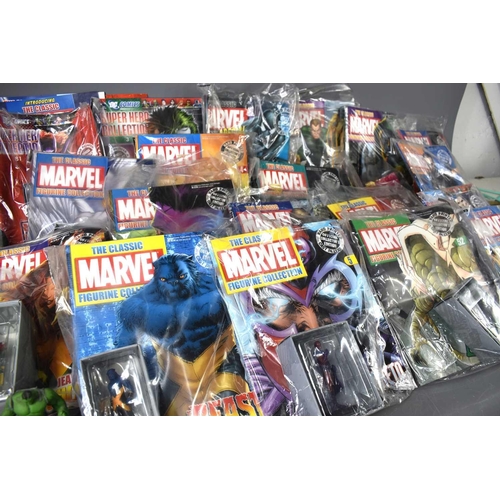 75 - A large group of Classic Marvel magazine and lead figurine collection, the majority in their origina... 