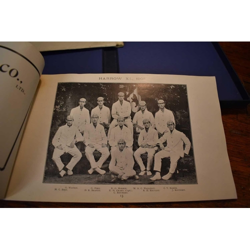 12 - A Lord's Eton v. Harrow, July 13th and 14th, 1906, cricket match souvenir booklet, published by Souv... 