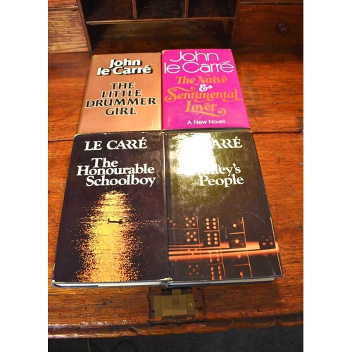 17 - John le Carre: A collection of four hardback first edition books by John le Carre, all with original... 