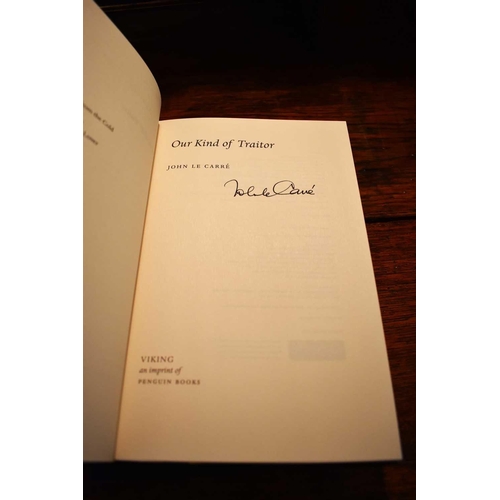 20 - John le Carre: a collection of three hardback first edition books signed by the author, John le Carr... 