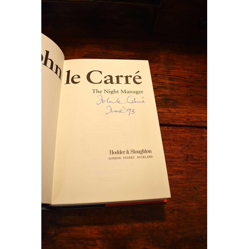 20 - John le Carre: a collection of three hardback first edition books signed by the author, John le Carr... 