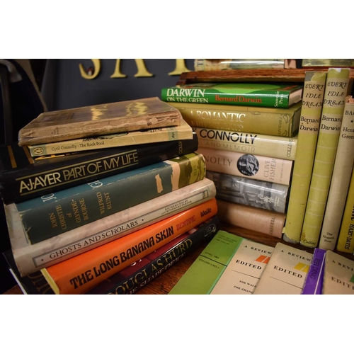 39 - A quantity of vintage hardback books of literary and travel interest, to include first editions of t... 