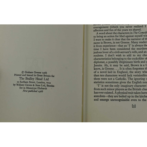 47 - A collection of Graham Greene 1st edition books comprising of Our Man in Havana, Loser Takes it all,... 