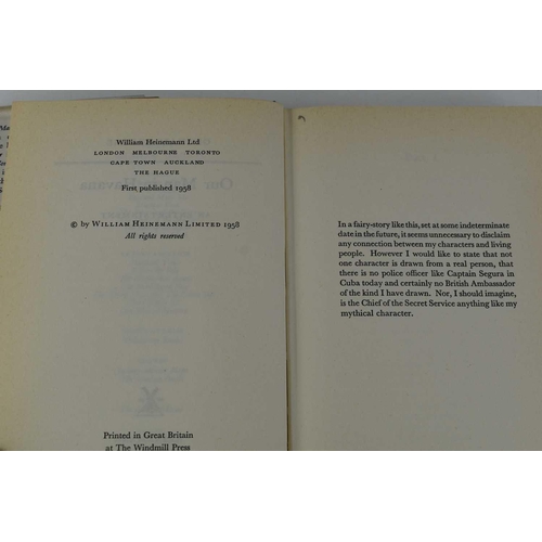 47 - A collection of Graham Greene 1st edition books comprising of Our Man in Havana, Loser Takes it all,... 