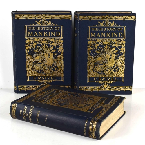 53 - The History of Mankind by Professor Friedrich Ratzel, 1st edition, translated from the second German... 