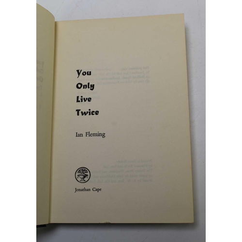 59 - Ian Fleming, You Only Live Twice, 1st edition, published by Jonathan Cape, 1964, with dust jacket.