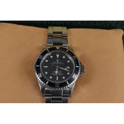 393 - A Rolex Oyster Sea Dweller wristwatch, no. 8848861, complete with the original strap, extra links, b... 