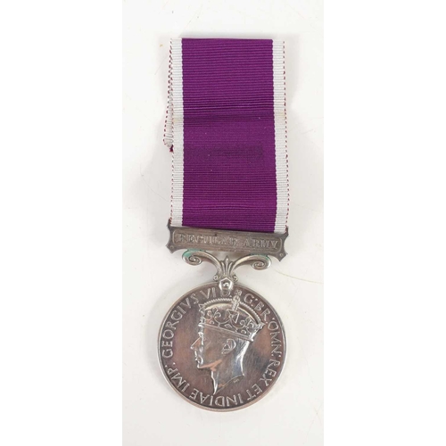 10 - A Long Service and Good Conduct medal awarded to Colour Sergeant Frank Herbert Fellowes of Mancheste... 