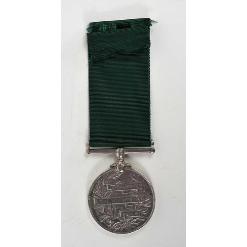 23 - A Victorian Volunteer Long Service Medal, unnamed.