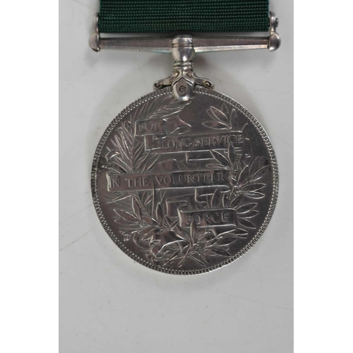 23 - A Victorian Volunteer Long Service Medal, unnamed.