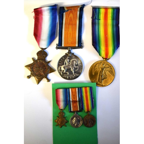 32 - A WWI medal group awarded to Driver Guild F Dryden, service number 96779, Royal Field Artillery, inc... 