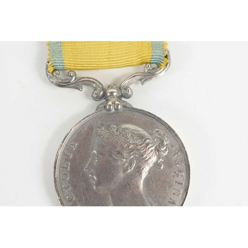 34 - A Victorian Baltic Medal 1854-1855, I.C Wyon profile of Queen Victoria, unnamed.