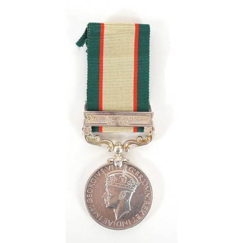 37 - An India General Service Medal with North West Frontier clasp, awarded to Pt. G. Souter, 4389102, Gr... 