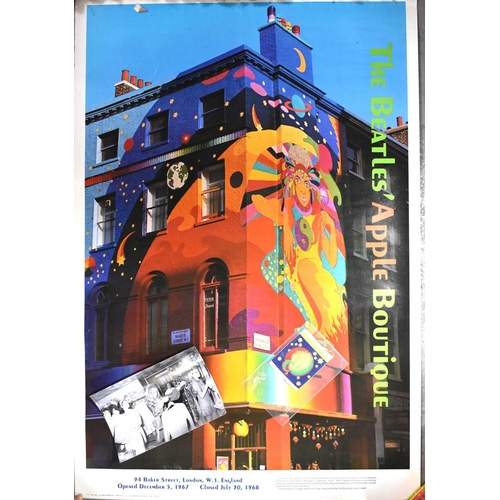 98 - Beatles Memorabilia: An Apple Boutique Poster designed by ‘The Fool’ ,produced under license from Ap... 