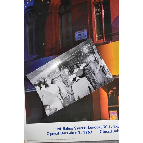 98 - Beatles Memorabilia: An Apple Boutique Poster designed by ‘The Fool’ ,produced under license from Ap... 