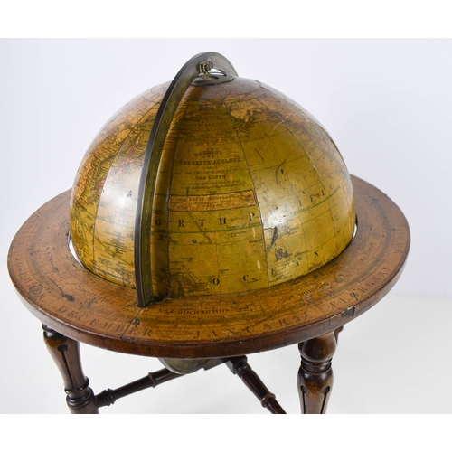 340 - A Bardin's New Terrestrial table top globe, in which the Principal Places of the Earth are accuratel... 