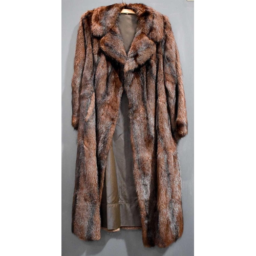 177 - A vintage mink coat.