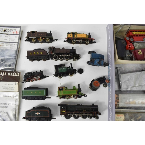 277 - A group of 'N' gauge vintage railway locomotives comprising of Twix, Arnold and Graham Farish exampl... 