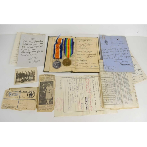 37 - A group of Victorian military items pertaining to Trooper George Craven of the 18th Hussars, includi... 