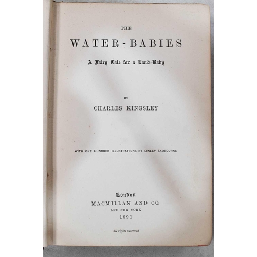 439 - Water Babies, by Charles Kingsley, with one hundred illustrations by Linley Sambourne, Macmillan & C... 