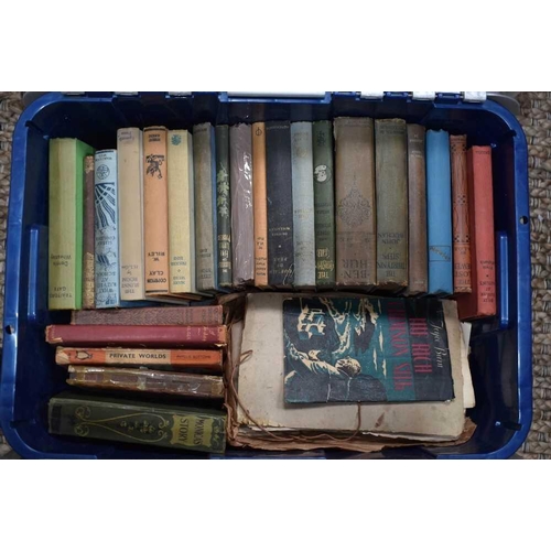 444 - A group of antique and vintage books, to include Ben Hur, The Christmas Child, Curtain of Fear, poet... 