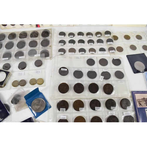 91 - A selection of coins to include 1986 UK Brilliant Uncirculated Coin Collection and other presentatio... 