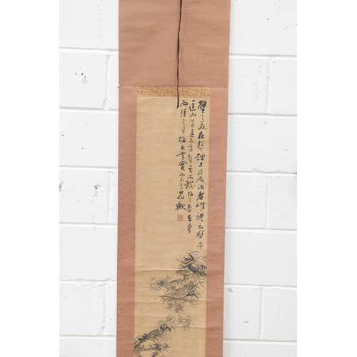 224 - Lang Su-men/ Lang Pao-Chen (1763-1839): an early 19th century Qing Dynasty Chinese scroll painting, ... 