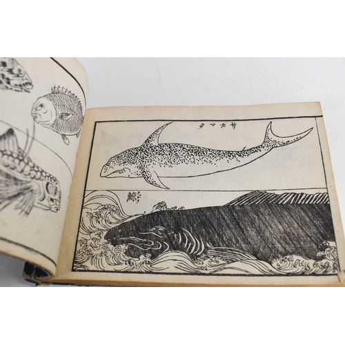 244 - A Chinese book, circa 1900, printed to depict various animals.